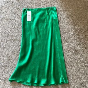 Aritzia Babaton Slip Midi Skirt